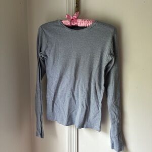 SOLDNWT Striped Brandy Top